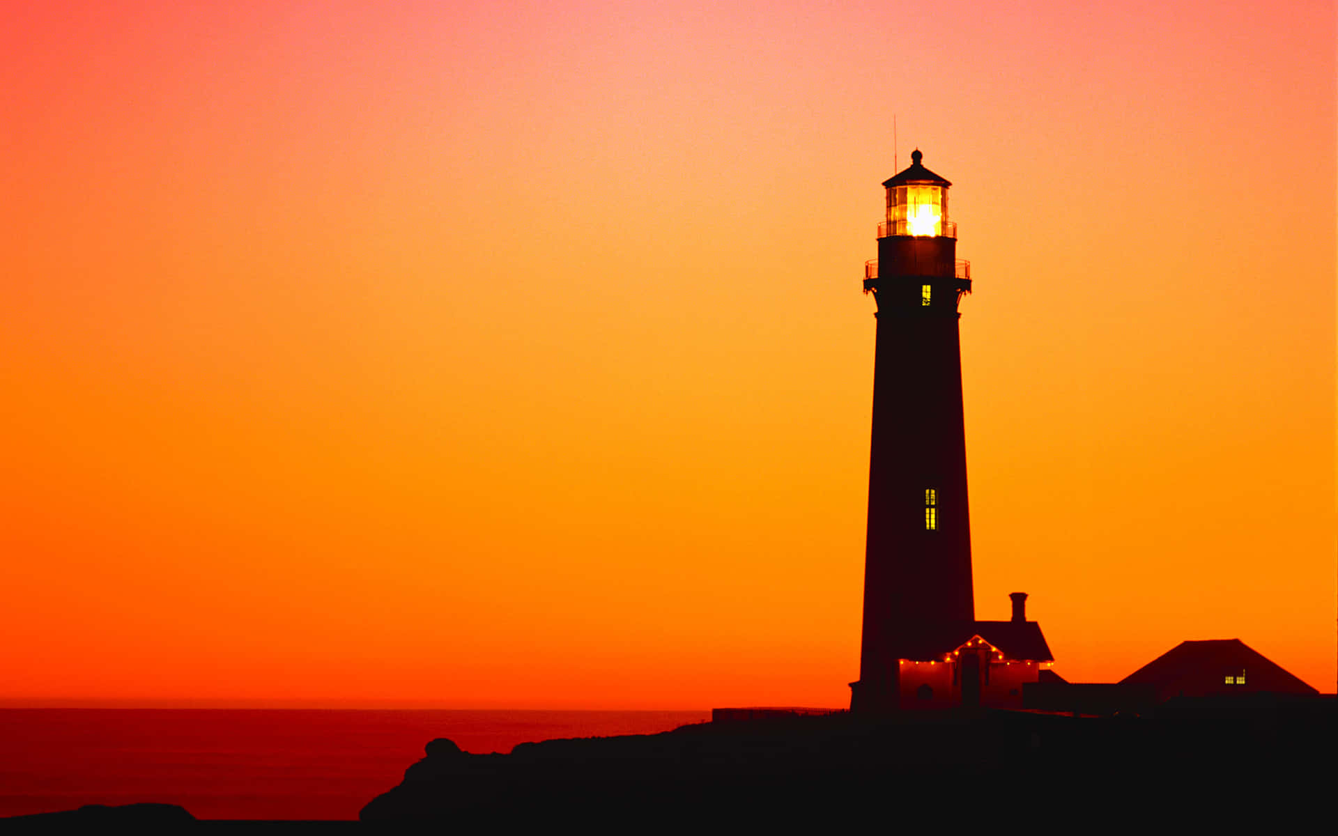 Find your peace at this tranquil seaside lighthouse.