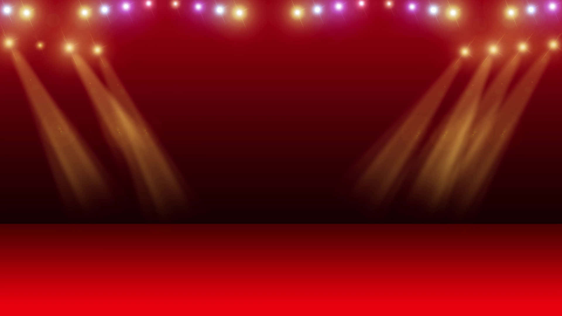 Lighting Red Stage Background