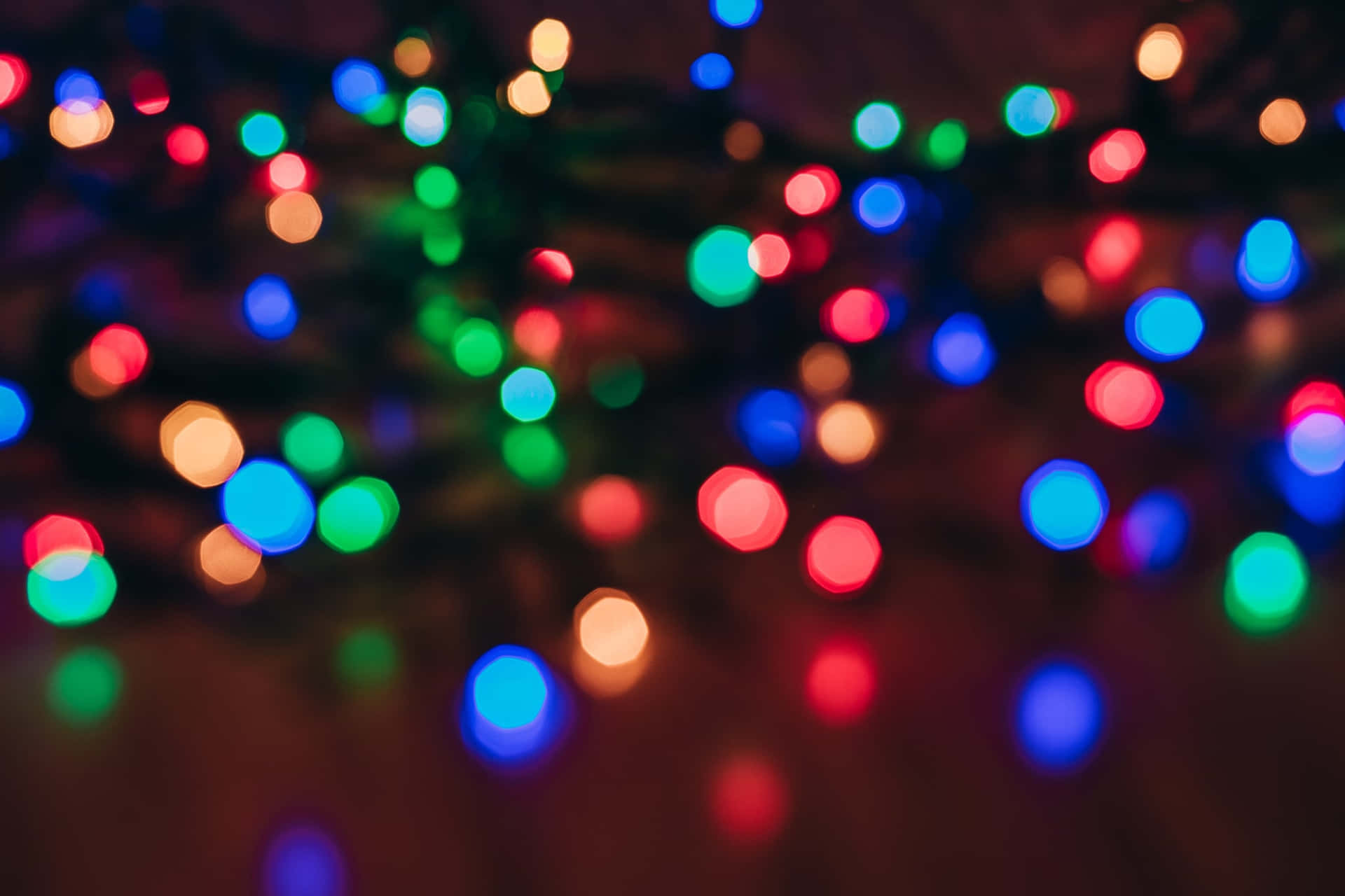 Jul Lys på et træ bord