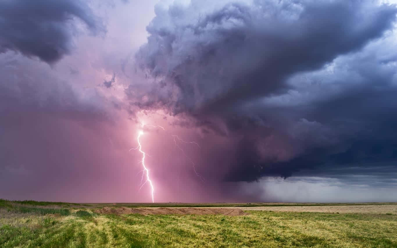 Intense Electric Lightning Storm