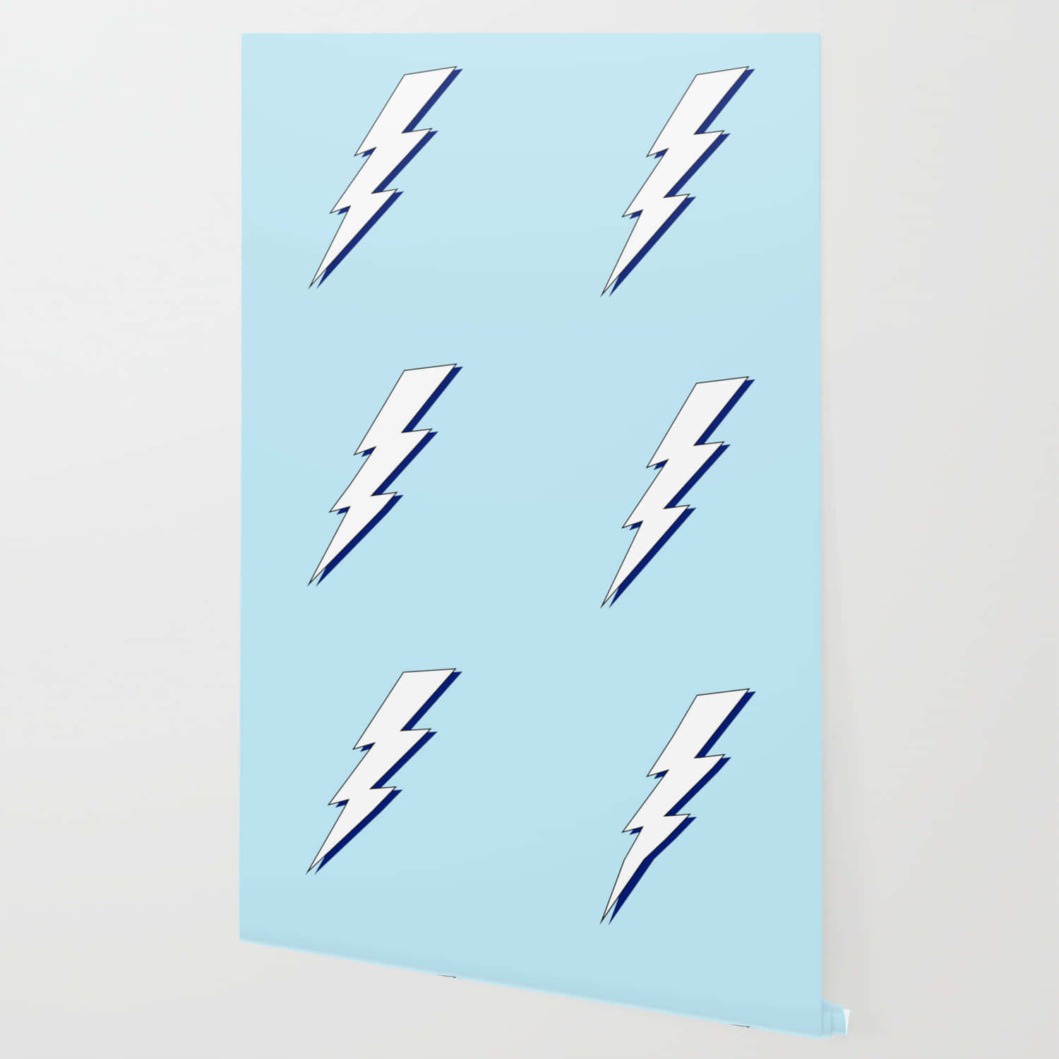 Ladedeinen Tag Mit Dem Lightning-bolt-iphone Auf Wallpaper