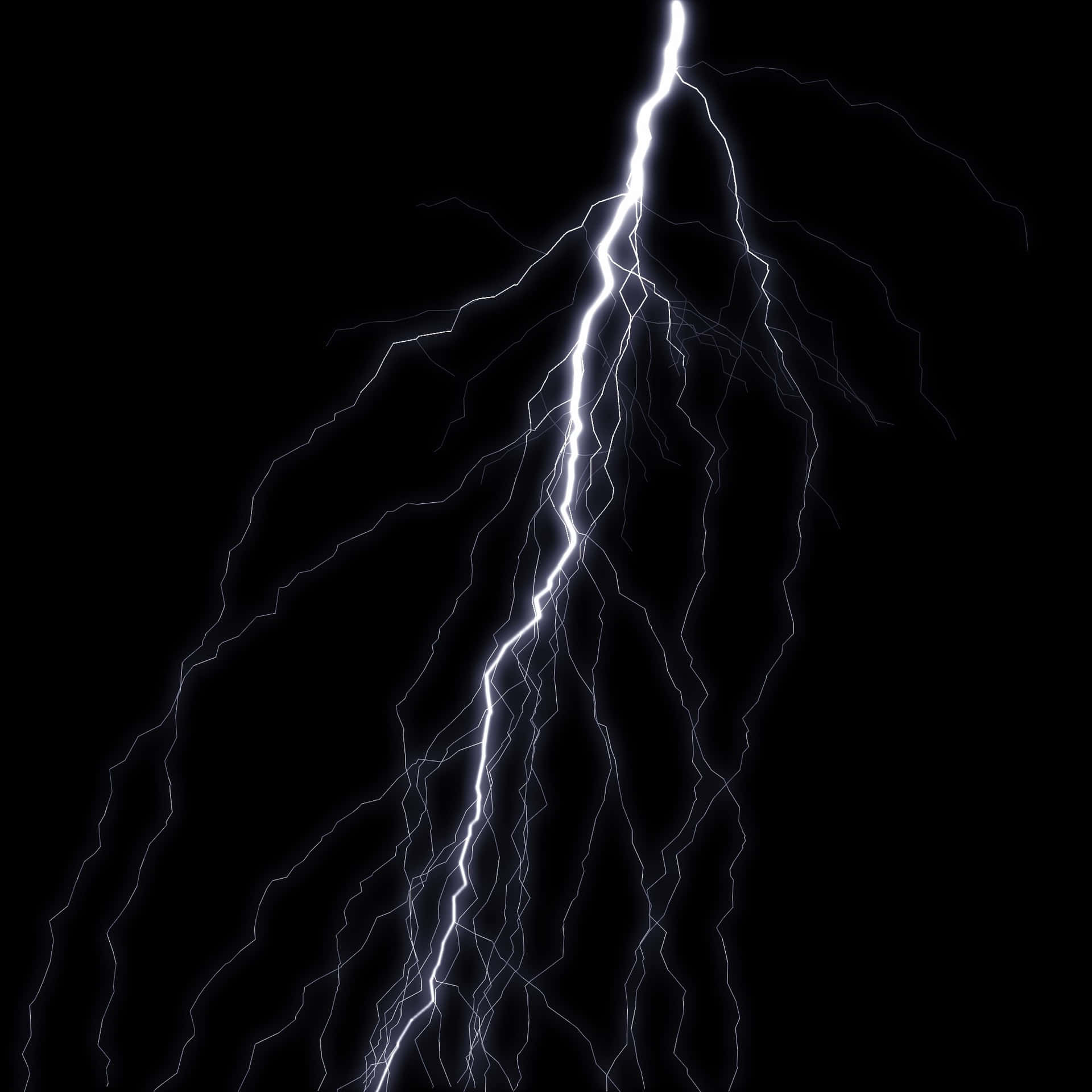 Laddaupp Din Iphone Med Lightning Bolt Wallpaper
