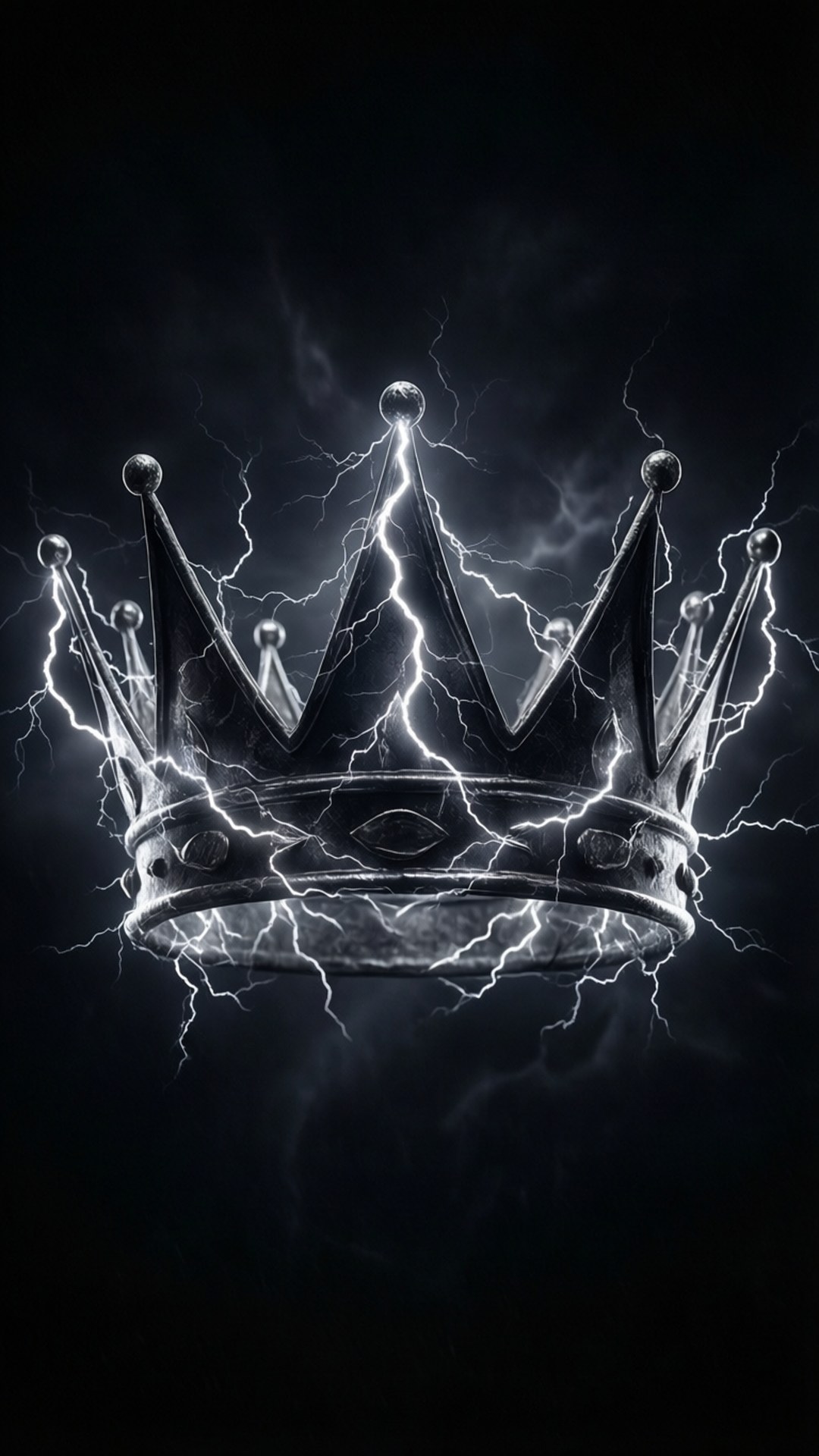 Blitz-Kronenform Wallpaper