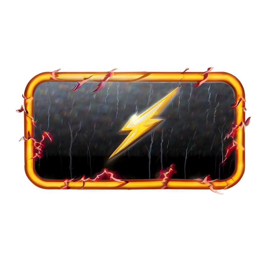 Lightning Danger Sign Png Jnu72 PNG