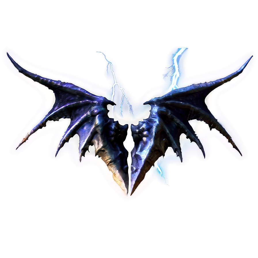 Lightning Demon Wings Png Tqw PNG