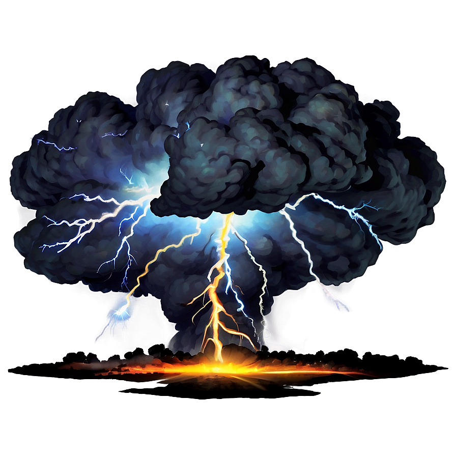 Lightning Explosion Png Krs34 PNG