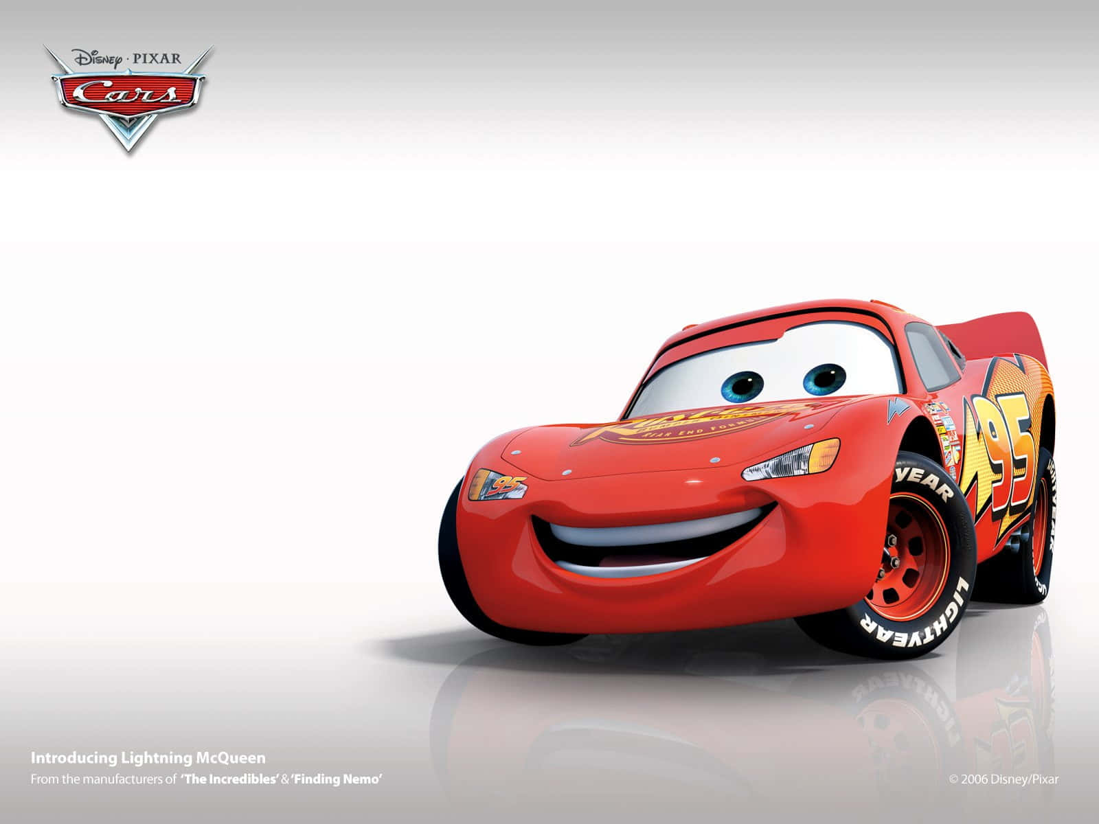 Lightning McQueen Racing on the Track