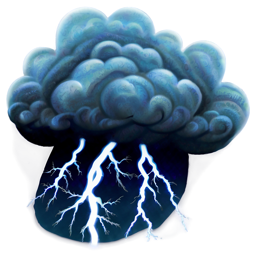 Lightning Storm Png Mah19 PNG