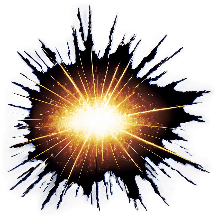 Lightning Strike Explosion Png Qfd PNG