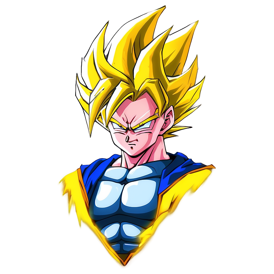 Lightning Super Saiyan Hair Png 61 PNG