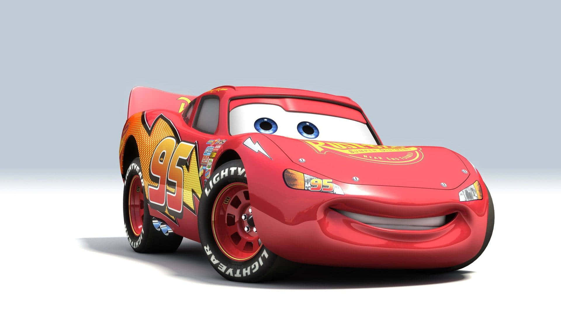 Lightningmcqueen Che Sfreccia Sulla Pista Da Corsa