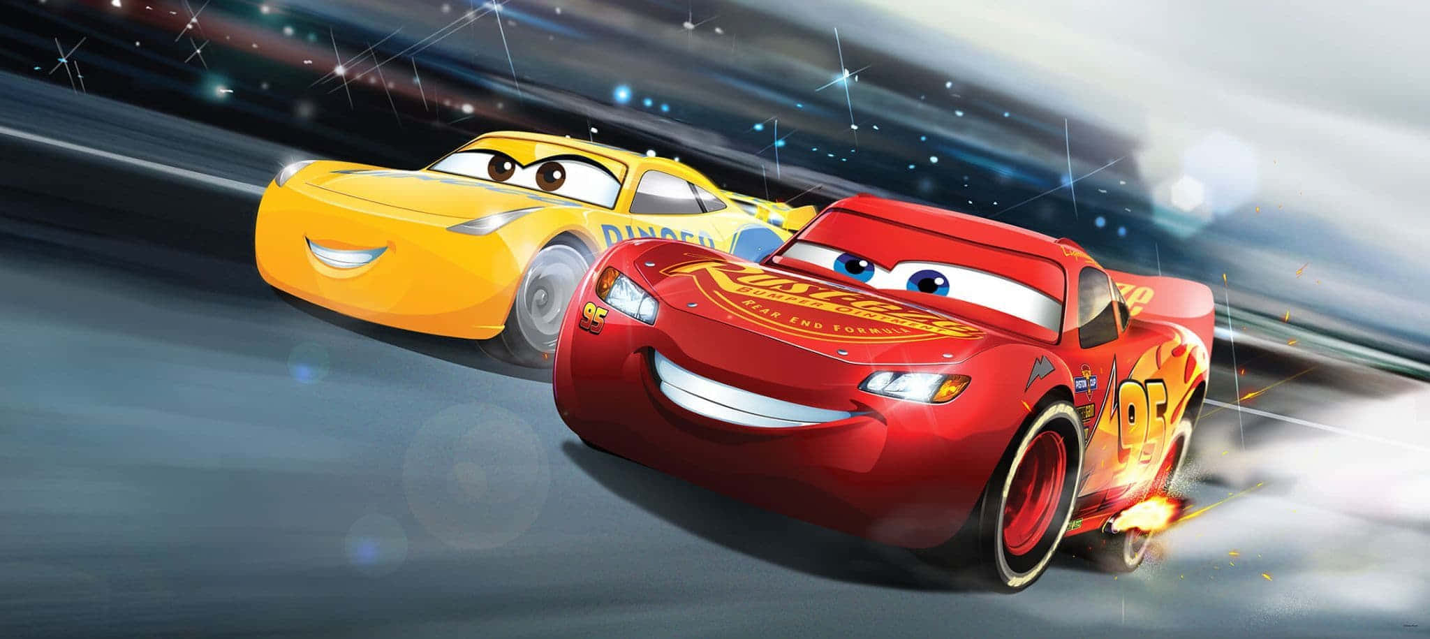 Lightningmcqueen E Il Gruppo A Radiator Springs