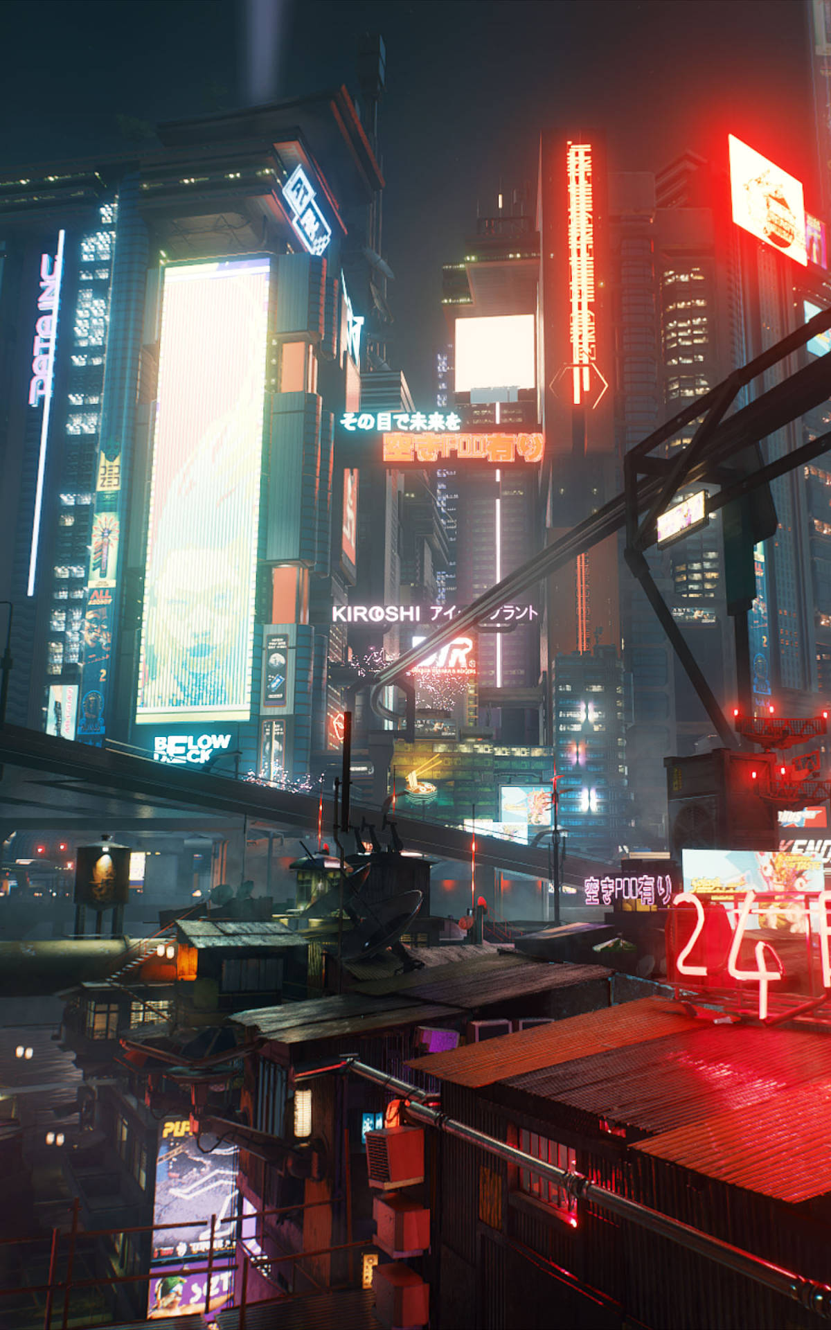 Lights In Night City In Cyberpunk For Android