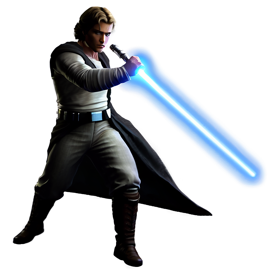 Lightsaber In The Dark Png 05042024 PNG