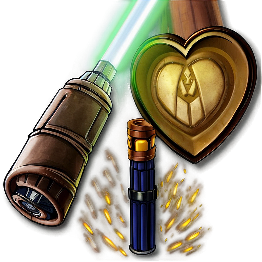 Lightsaber Through Heart Png Ilf PNG