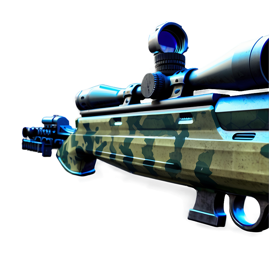 Lightweight Sniper Rifle Png 06262024 PNG