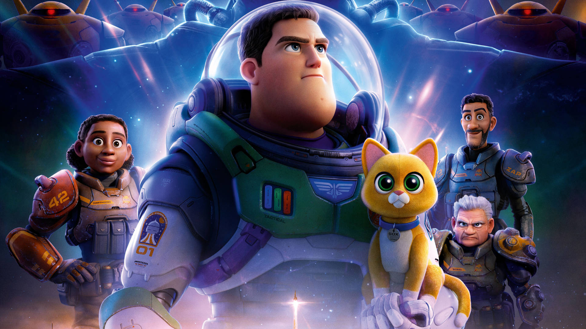 Lightyear And Astronauts Background