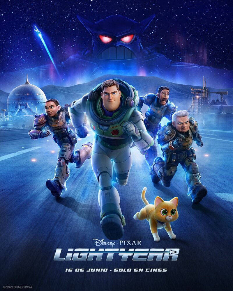Lightyear Film Poster Background