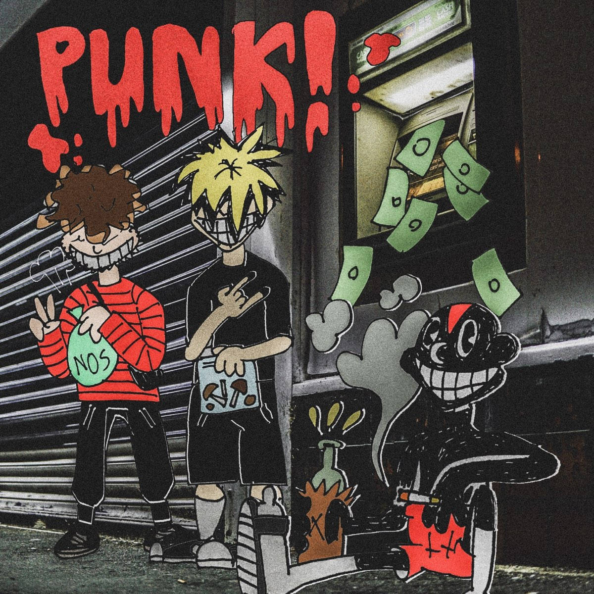 Lil Darkie Punk Music Poster Wallpaper
