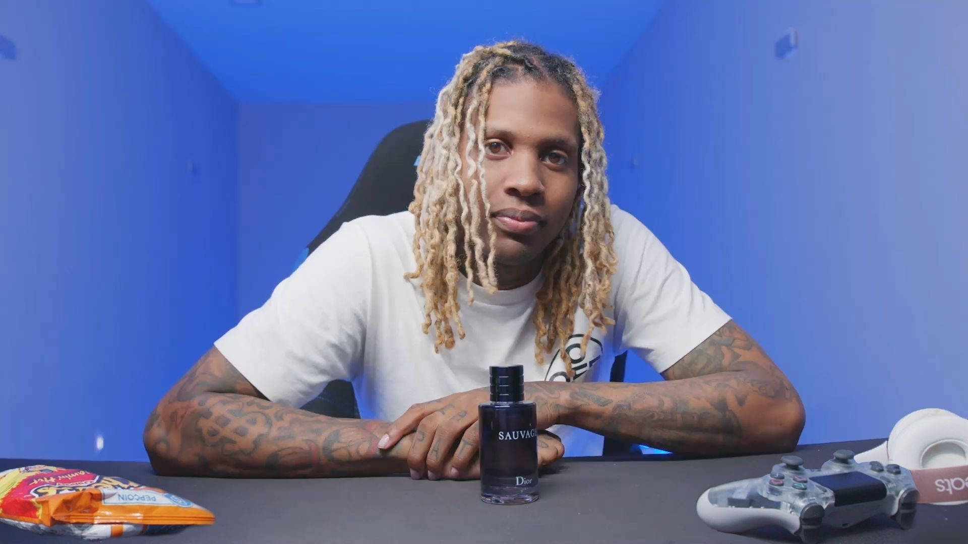 Lil Durk Gaming Room Background