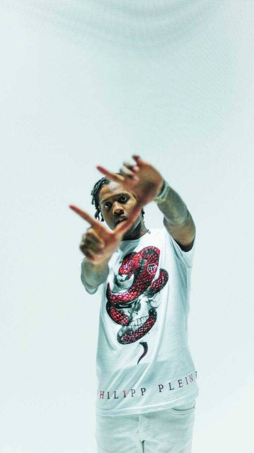 Lil Durk Inside The White Room Background