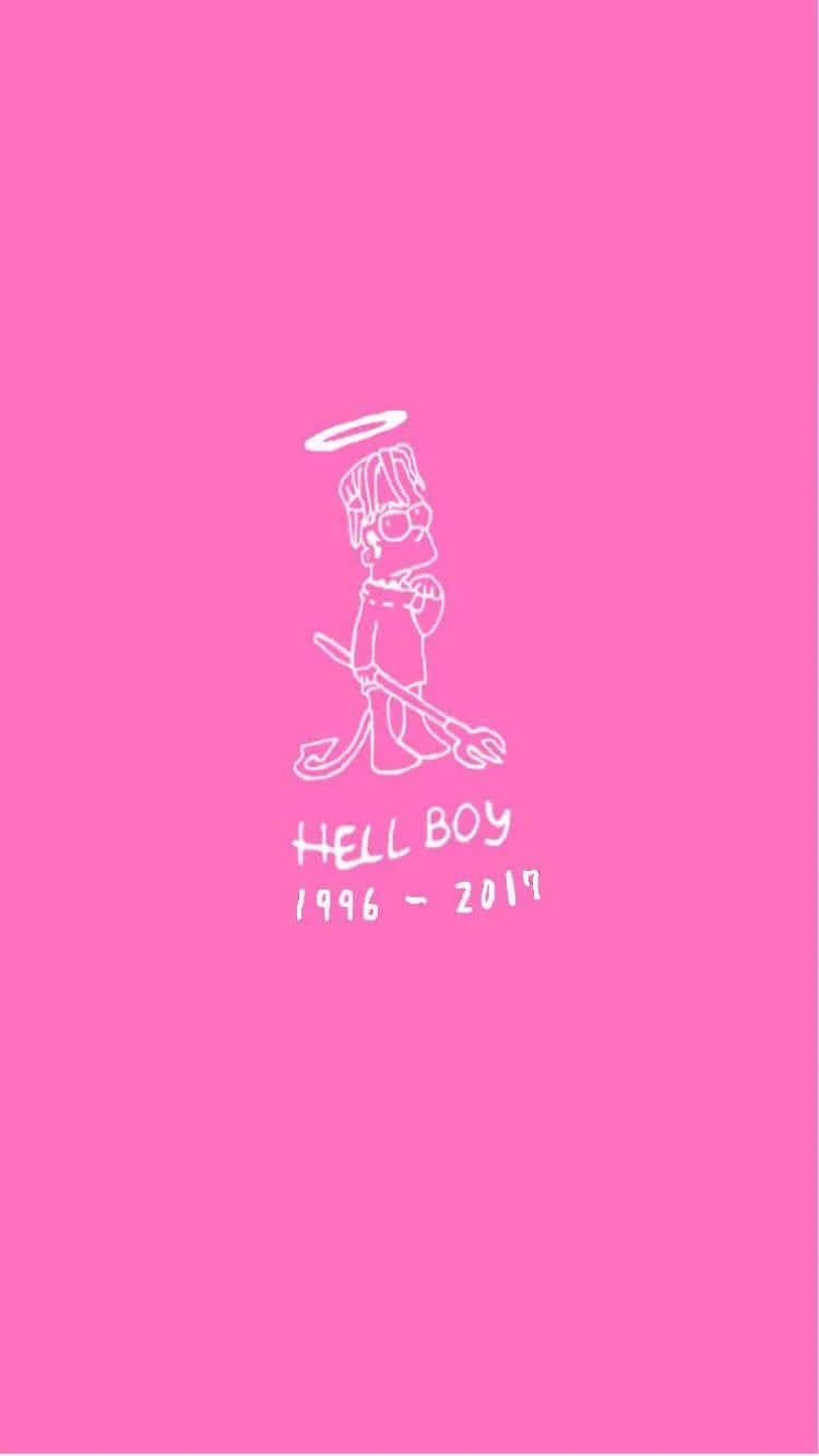 The Official Logo of Rapper Lil Peep Wallpaper