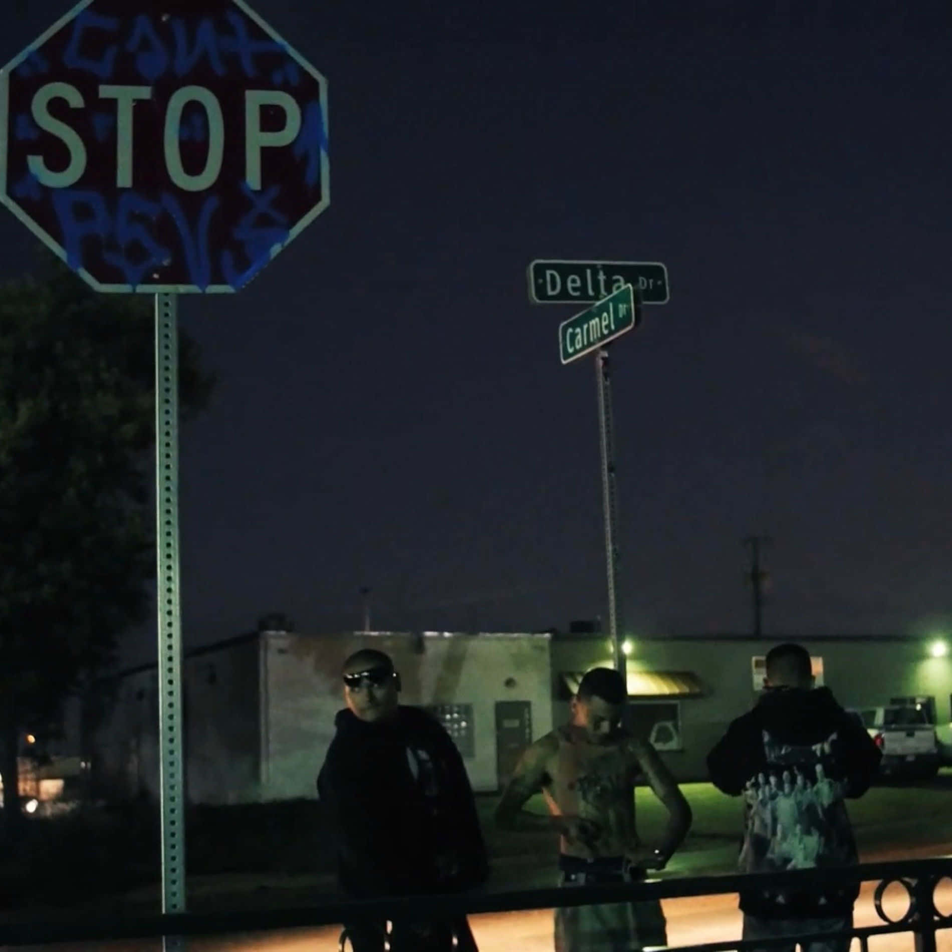 Lil Travieso Night Vibes Wallpaper