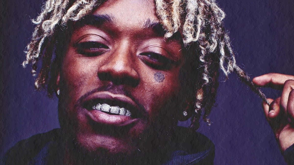 Lil Uzi Vert in his element, showcasing his unique style and energy