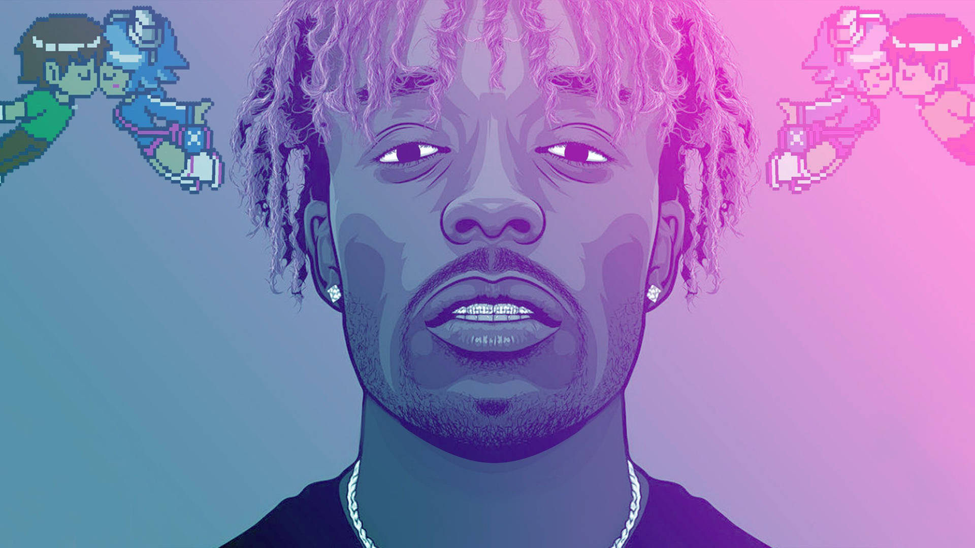 Lil Uzi Vert is a talented teen rapper whose music is quickly catching on with fans. Wallpaper
