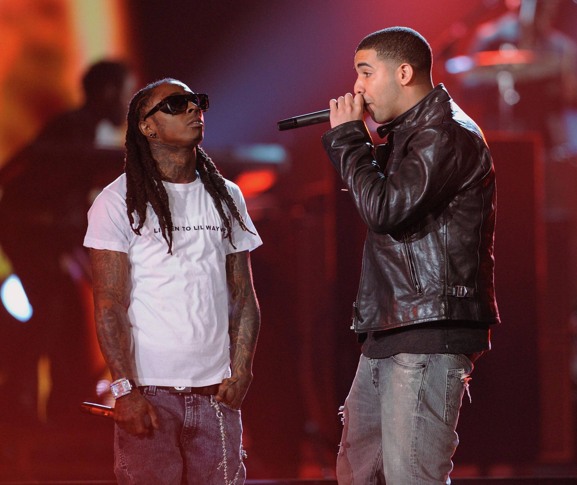 Lil Wayne And Drake Wallpaper