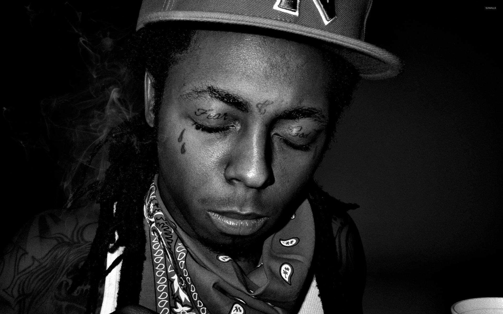 Lil Wayne Eyes Closed Wallpaper