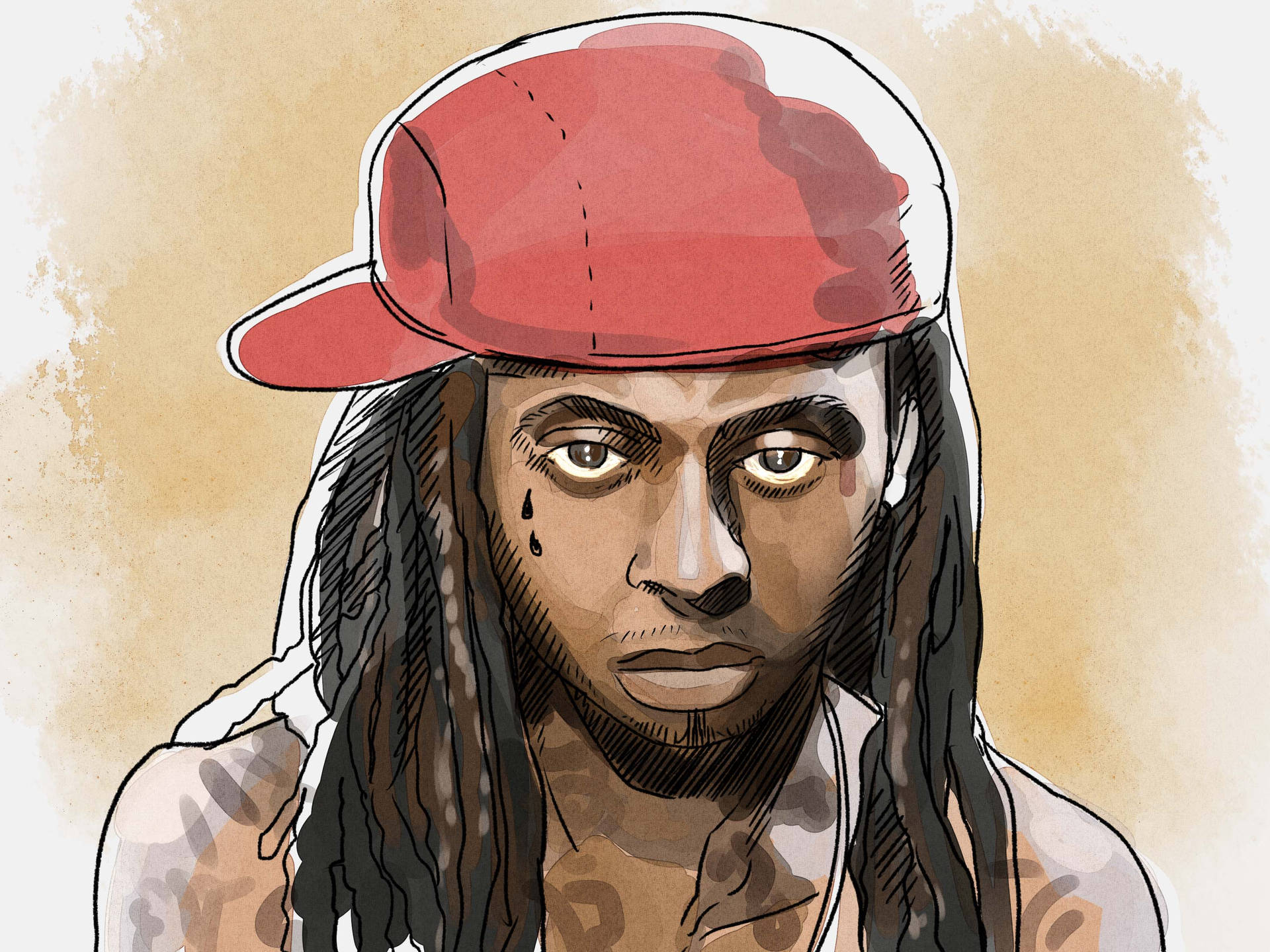 Lil Wayne Fan Art Wallpaper