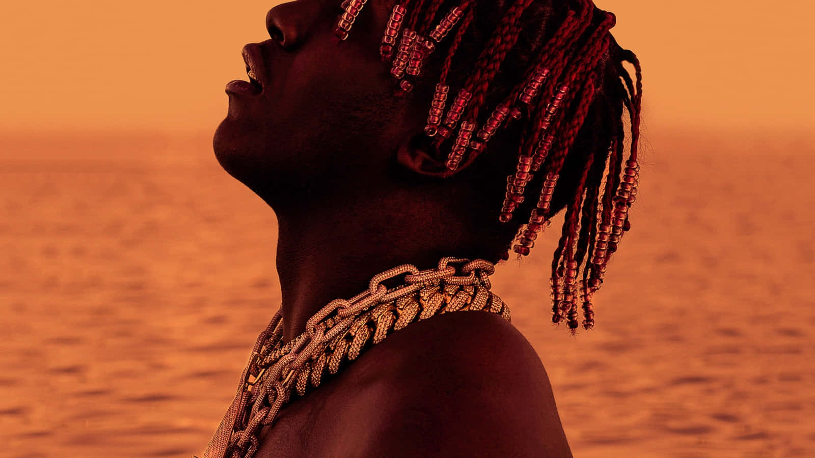 Lil Yachty Enjoys Success and Fame Wallpaper