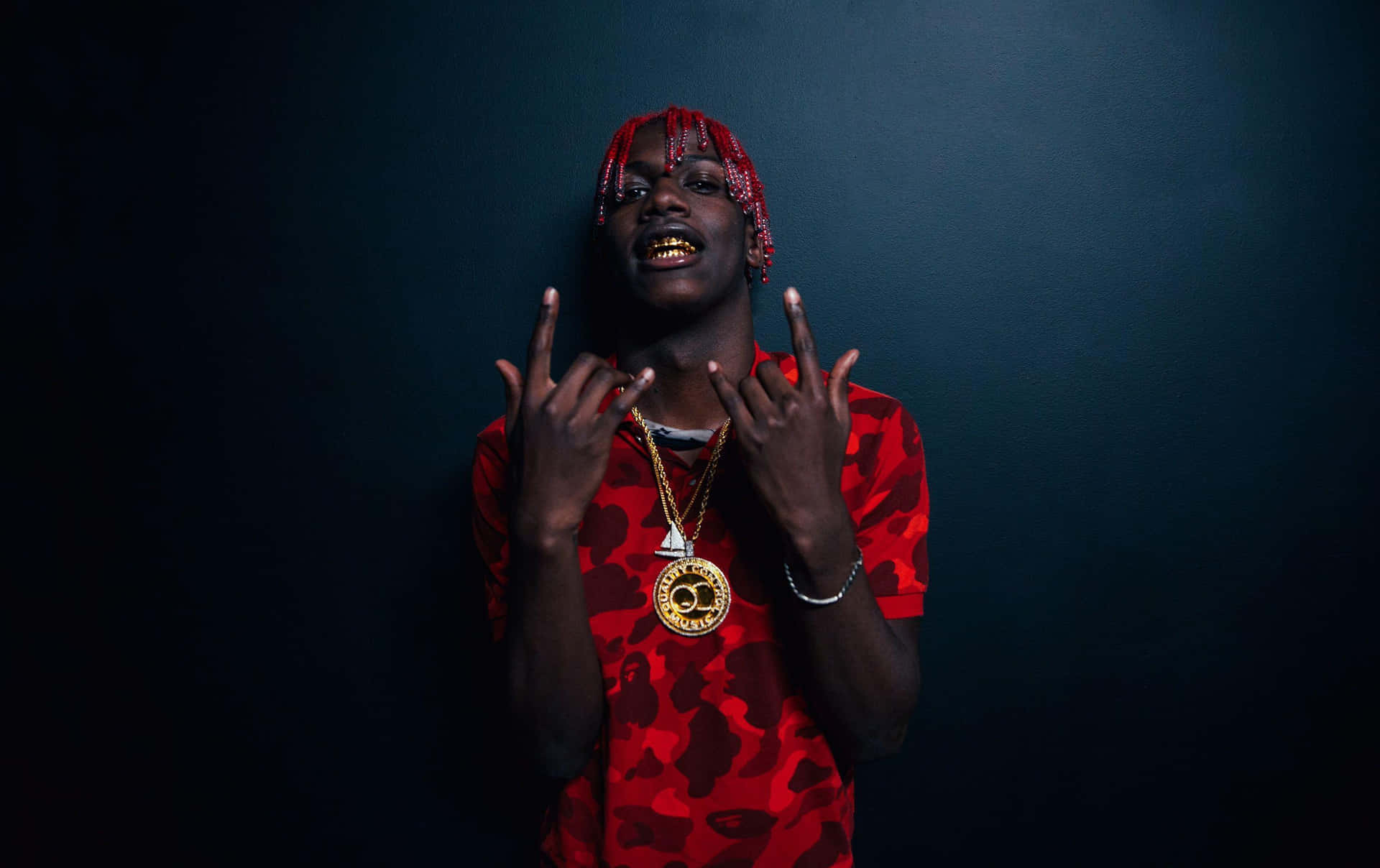 Lil Yachty, the Passionate Rapper Wallpaper