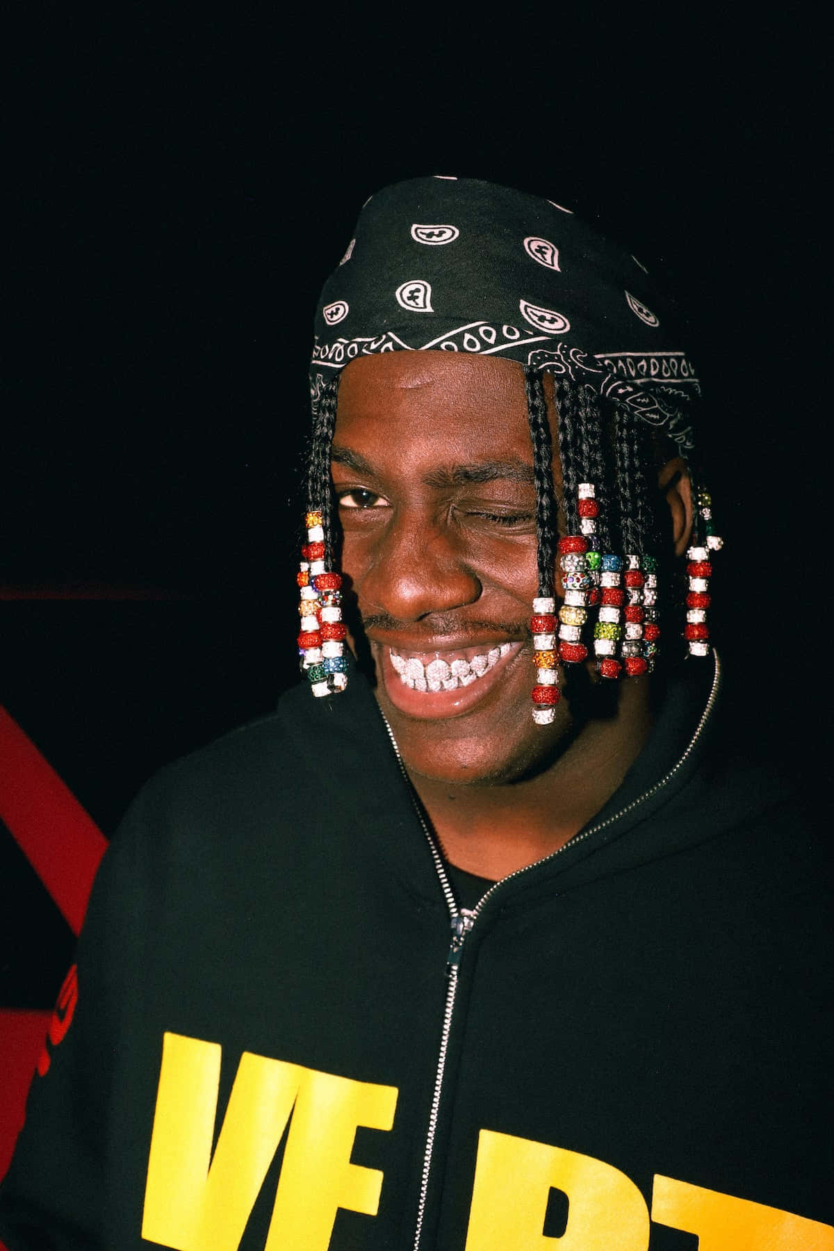 "Rapper Lil Yachty Exudes Charisma and Star Power" Wallpaper