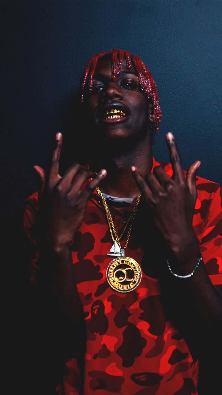 Lil Yachty Pays Homeage To His Fans Wallpaper