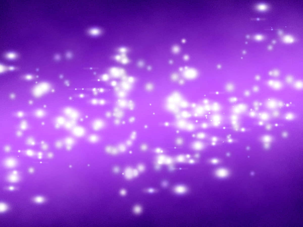 Abstract Sparkles On Lilac Background
