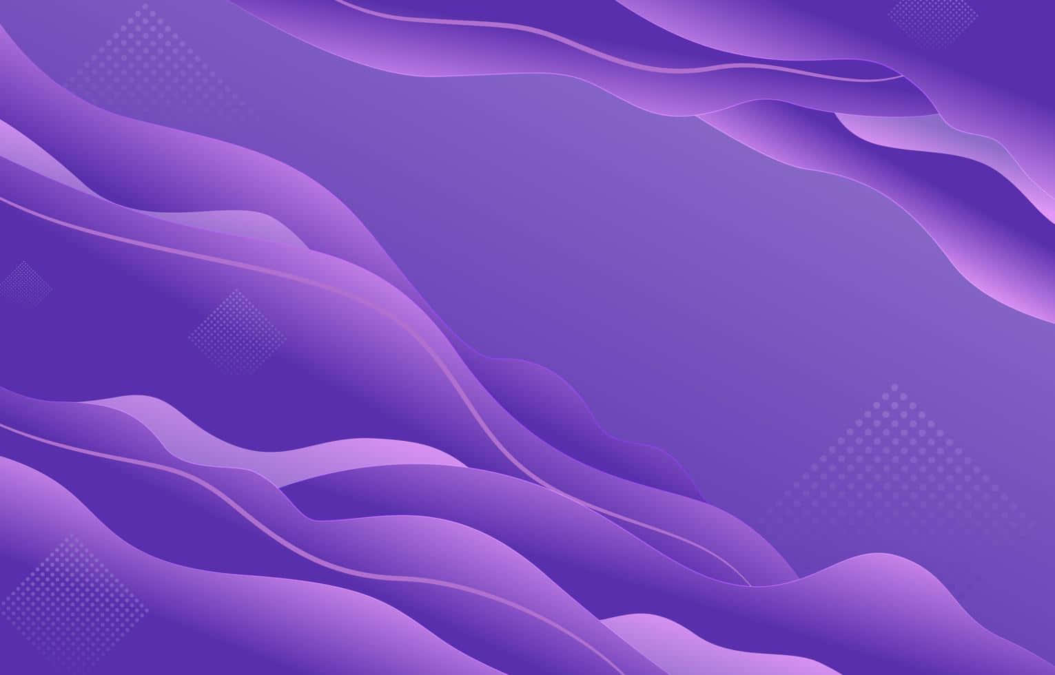 Abstract Waves Of Lilac Background
