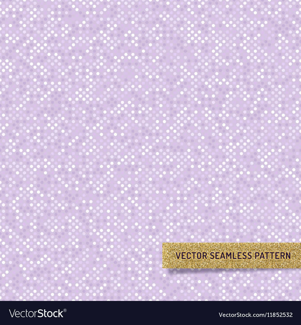 Lys lilac farve og prikket design Wallpaper