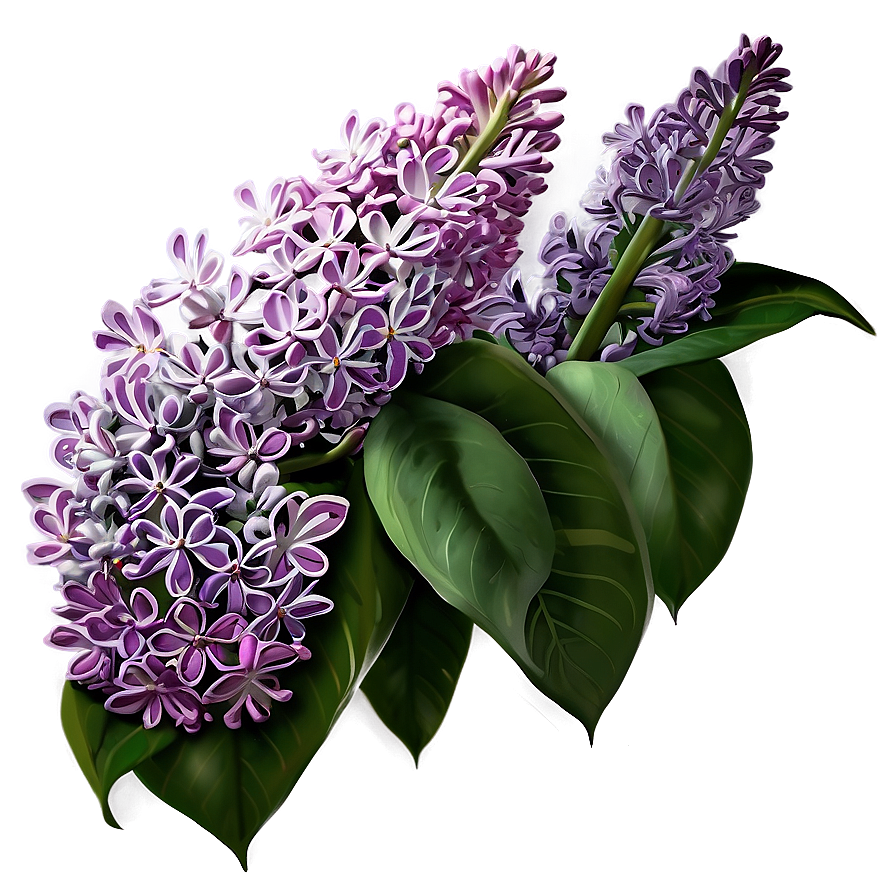 Lilac Garden Png 05242024 PNG