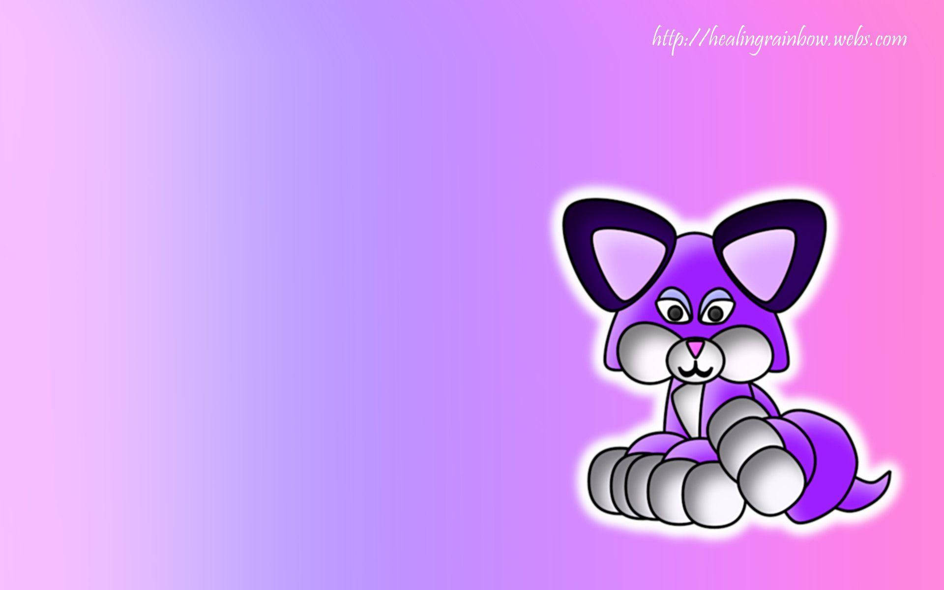 Lilla Fox Cute Desktop Wallpaper