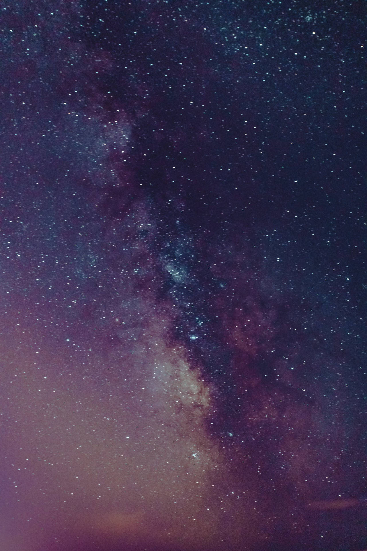 Lilla Galaxy Starry Night Sky Wallpaper