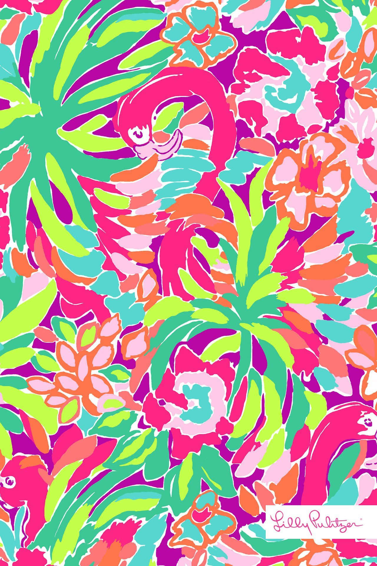 Add a touch of bold pattern and bright color to your outfit with Lilly Pulitzer.