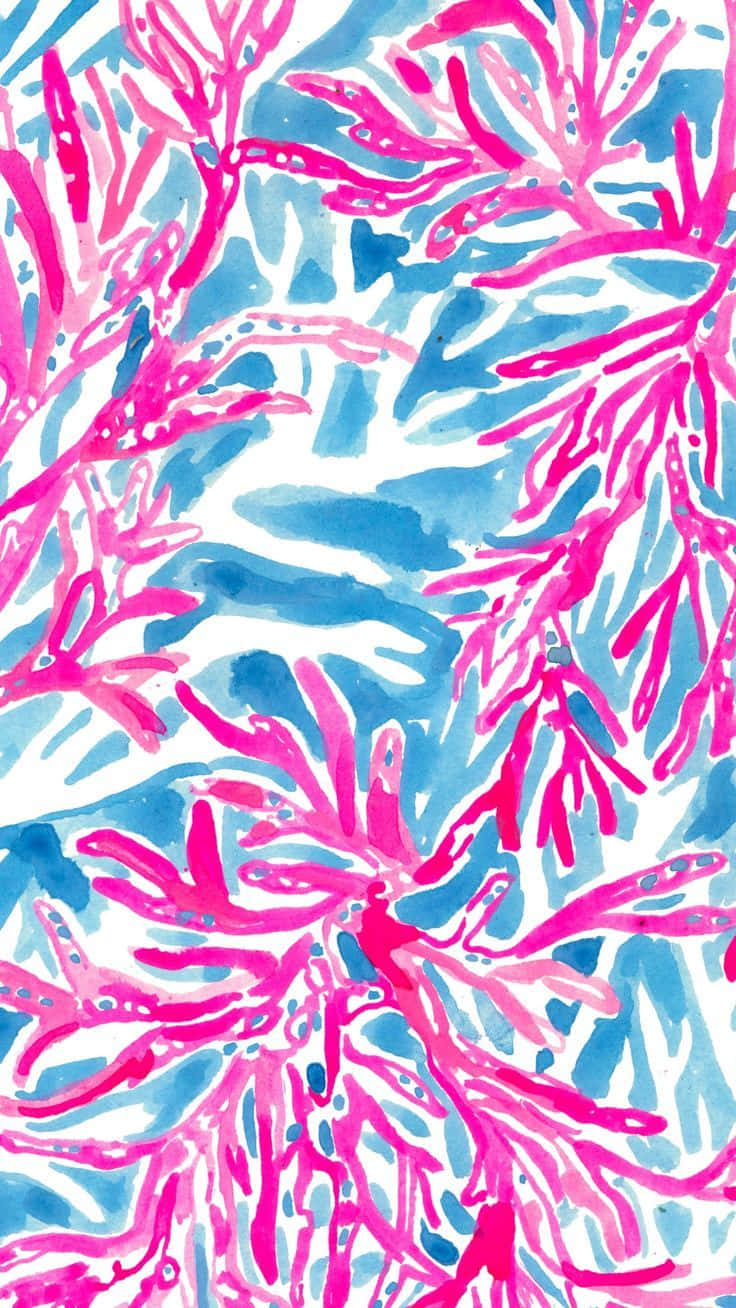 Customize your phone with Lilly Pulitzer Wallpaper
