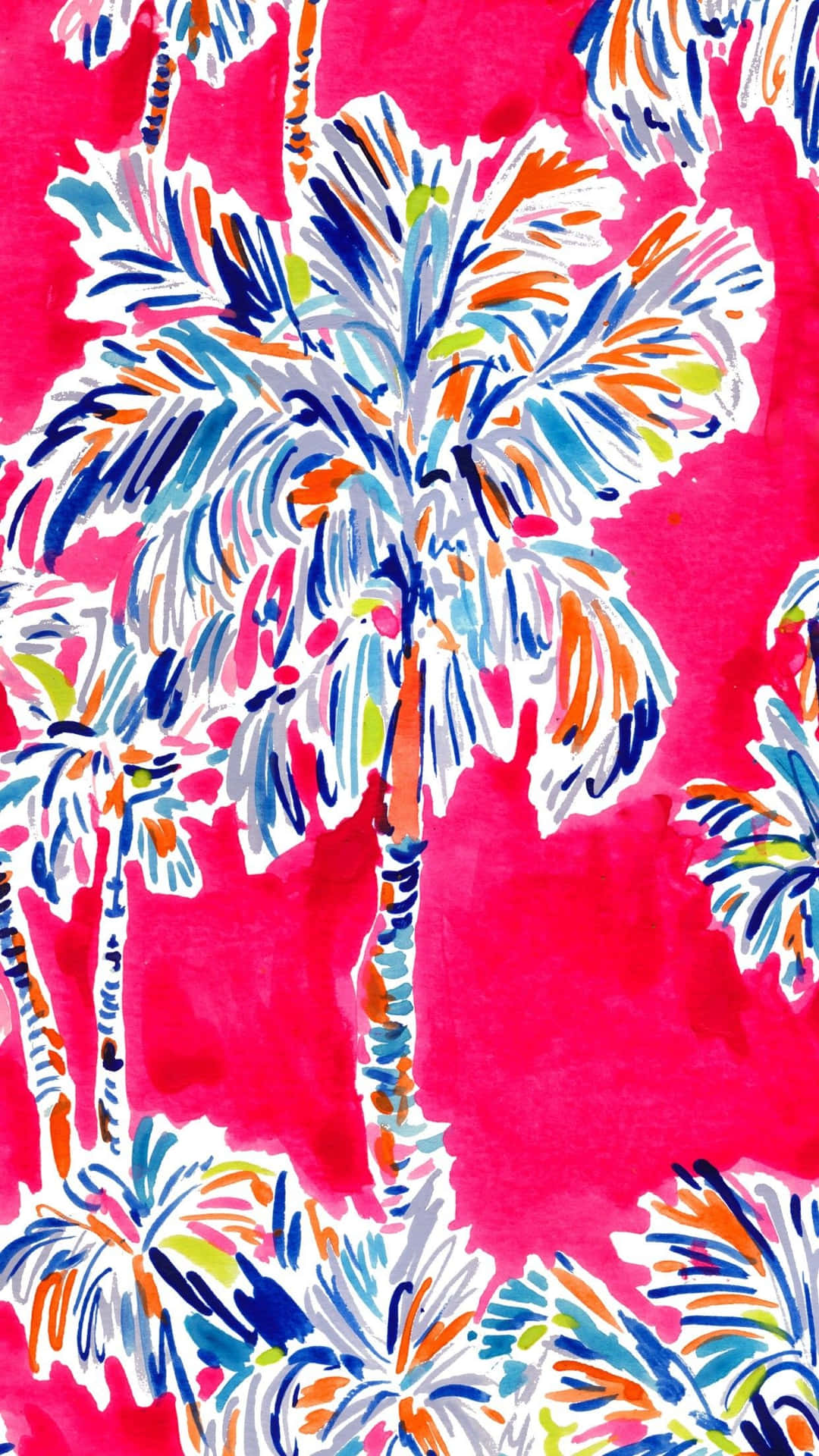 Lilly Pulitzer Iphone Tree Wallpaper