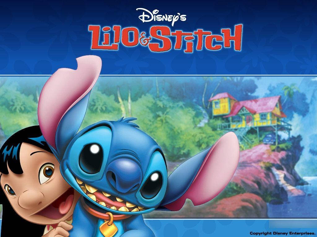 Lilo And Stitch 3d With Watercolor Style