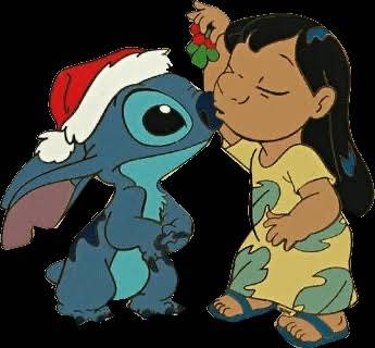 Lilo And Stitch Aesthetic Kiss Wallpaper