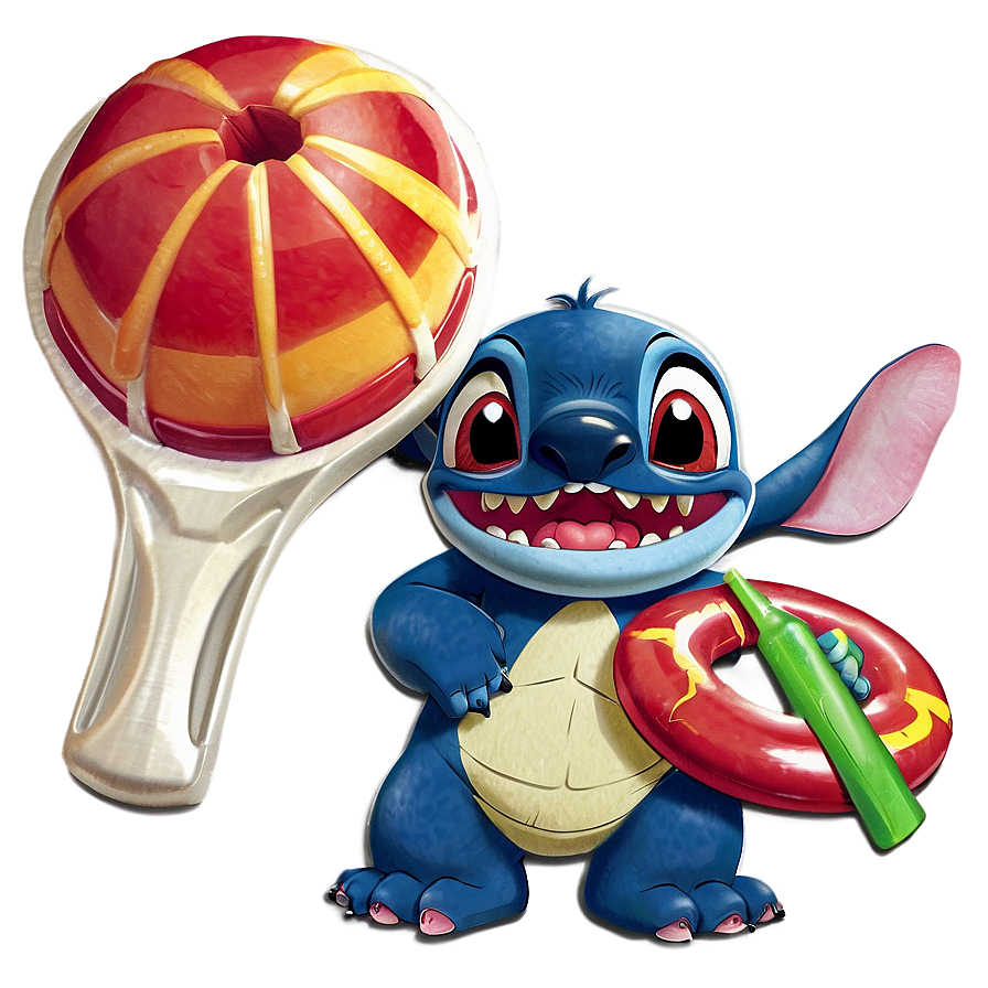 Download Lilo And Stitch Beach Day Png 05212024 | Wallpapers.com