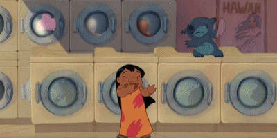 Liloy Stitch Disney Jugando Fondo de pantalla