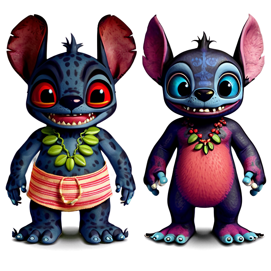Lilo And Stitch Family Portrait Png Eoa PNG